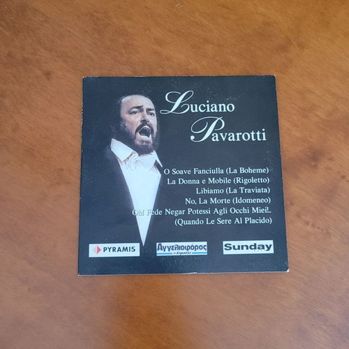 Luciano Pavarotti CD opera arias