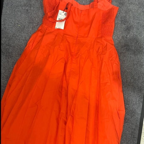 Mango long dress new with tags, coral color, size L