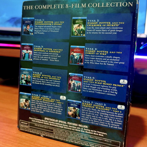 Harry Potter complete 8-film Blu-Ray collection
