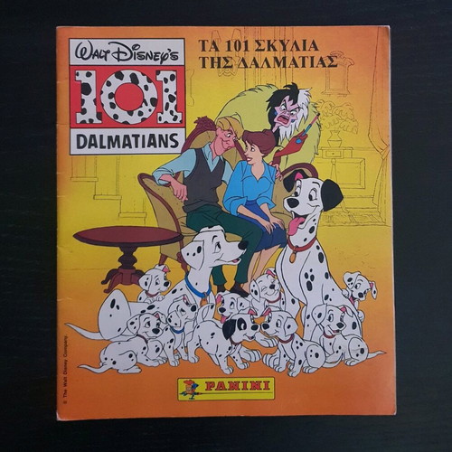 101 Dalmatians Panini Album used