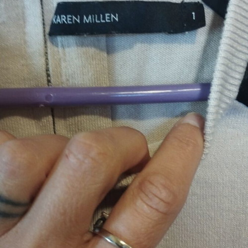 Karen Millen women's blouse beige like new, size S