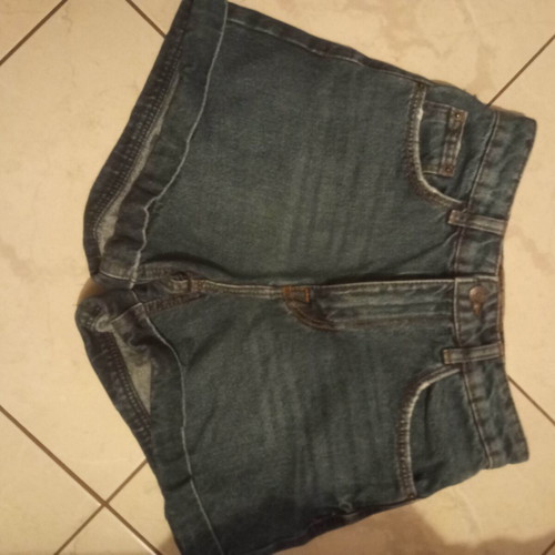 Denim shorts Bershka like new, blue, size XS