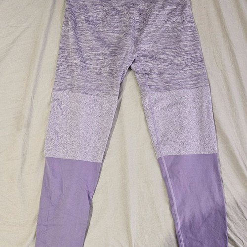 Gym leggings like new, size L, purple