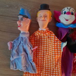 Puppet theater dolls used, set of 7, rare from the '80s