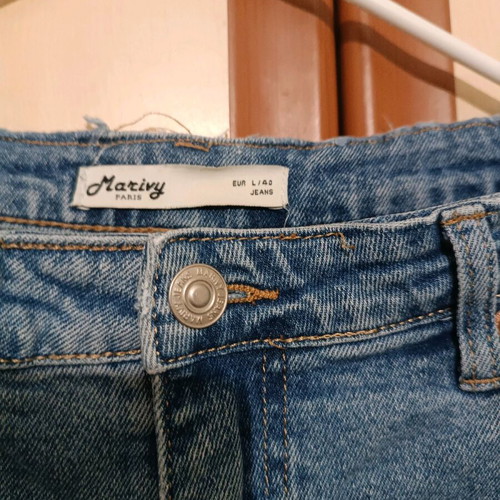 Celestino jeans with rips like new, blue, size L