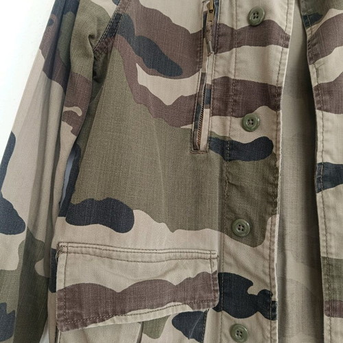 Bershka thin military jacket with back design like new
