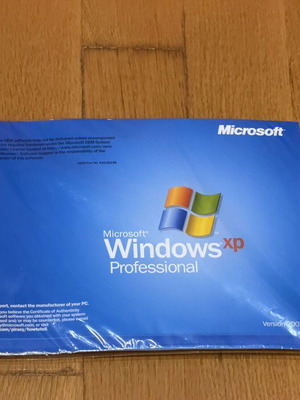 Windows XP Professional SP1 γνήσιο με COA και γνήσιο Key καινούργιο