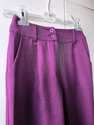 Chaton pants like new, size XS, purple