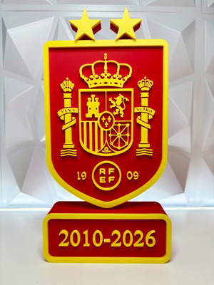 Spain World Champions 2010-2026 logo like new