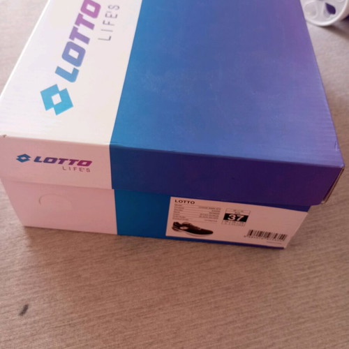 Lotto athletic shoes new, size 37, black