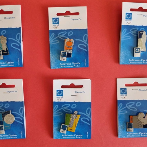 Pins Athens 2004 Olympic Cities series new set of 25 pieces