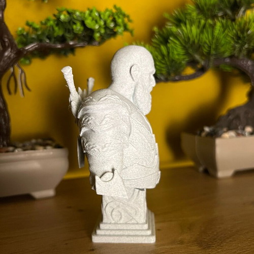 Kratos Bust God of War new, 12 cm height