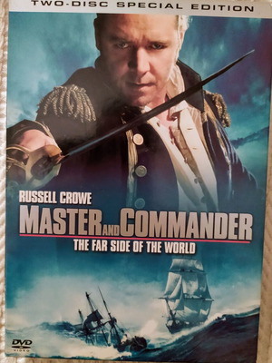 Master and Commander DVD 2-disc collector's edition like new with Greek subtitles