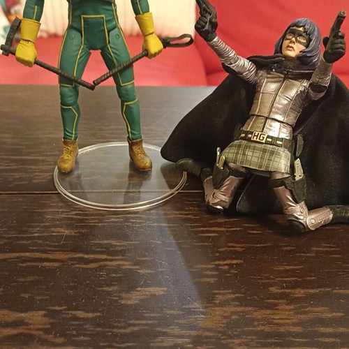 Neca figures Kick Ass and Hit Girl like new, pack of 2 figures