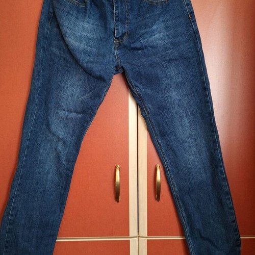 Blue Jeam pants XL like new, low rise Mastino Jeans
