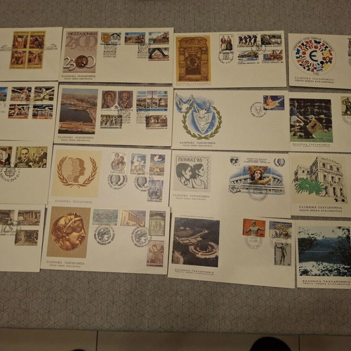 203 ΦΠΗΚ stamp collection like new, 1960-1989