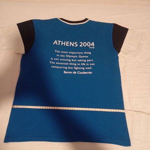 Athens 2004 Olympic Games collectible t-shirt like new, size XS