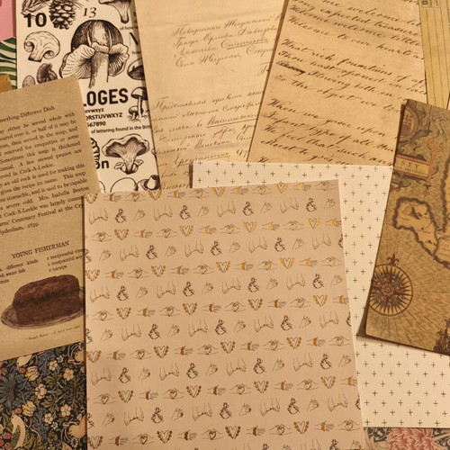 Mix stationery journaling set new with stickers and papers