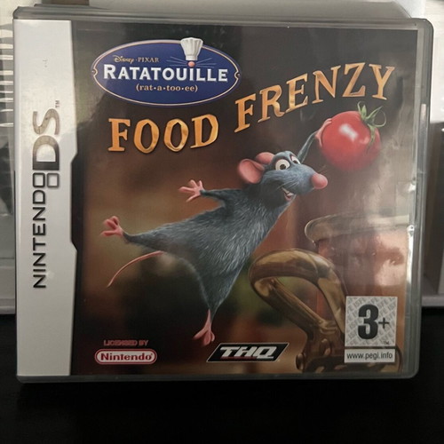 Ratatouille Food Frenzy for DS used, box and manual only
