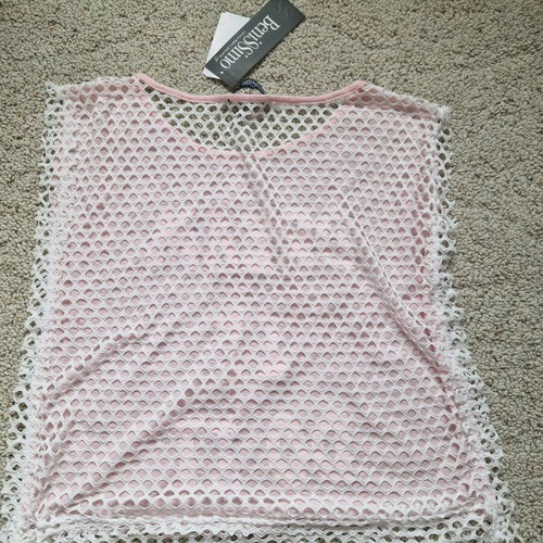Benissimo blouse new, pink, one size