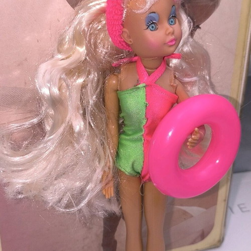 Bibibo doll used with long hair and beach swimsuit