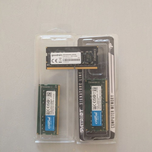 DDR4 laptop memory 8 GB 3200 MHz like new, pack of 3