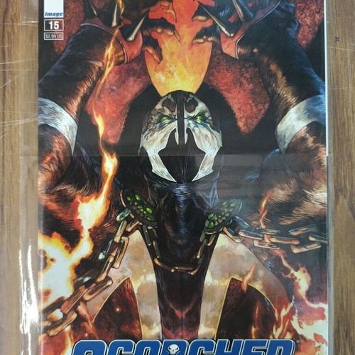 Scorched comics used, issue 15