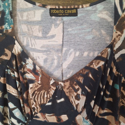 Roberto Cavalli Vintage elastic draped cocktail dress, like new, size M