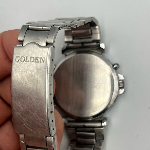 Pierre Lannier Ana-Digi men's watch used, gray