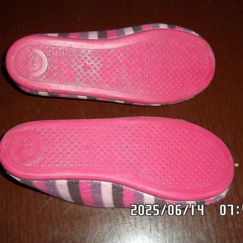 Winter ballerinas used size 31 pink multicolor