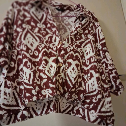 Zara blouse XL multicolored like new
