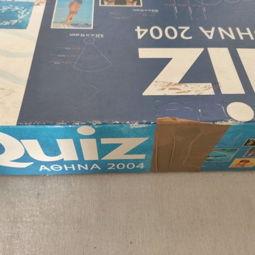 Athens 2004 Olympics Quiz used with cards and instructions