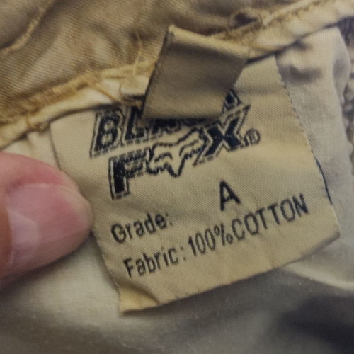 Black Fox Cargo shorts new XXL beige cotton