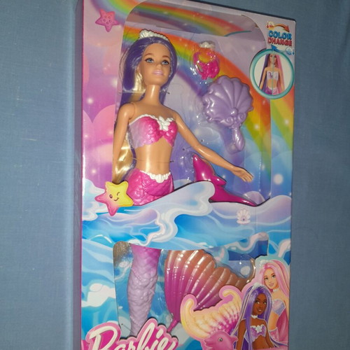 Barbie Color Change κούκλα γοργόνα καινούργια με αξεσουάρ