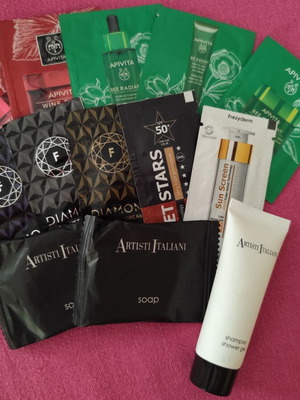 Fezyderm Apivita Artisti Italiani skincare samples set new
