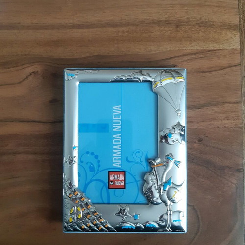 Armada Nueva silver children's photo frame new