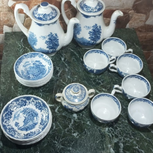 Royal Tudor Ware Olde England Tea Set 21 Pieces New