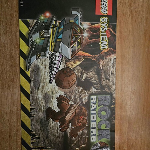 Retro Lego Rock Raiders 4940 used, The Granite Grinder set