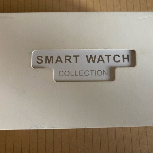 Smartwatch with metal strap like new