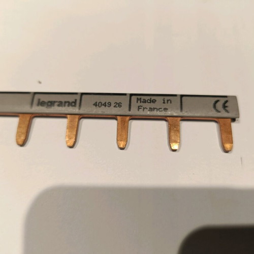 Legrand Copper Busbar for Electrical Panel 1P 13 Elements like new