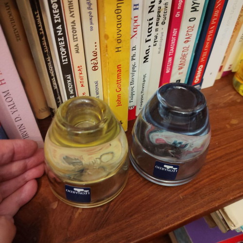 Leonardo vase and candle holder set like new