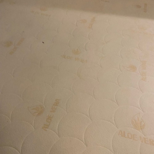 Double mattress used 1.60 x 1.90 with cleaned stains