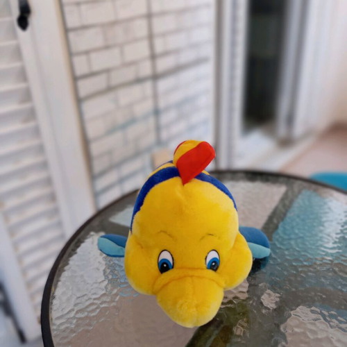 Flounder plush like new 40cm width, 20cm height
