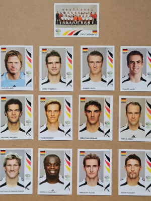 World Cup 2006 Germany Team Sticker Set