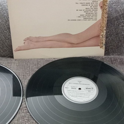 The Satin Touch vinyl records used, Billy Vaughn and his orchestra, 2 pcs
