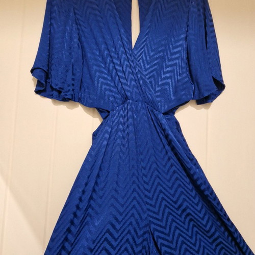 Zara blue one-piece small like new