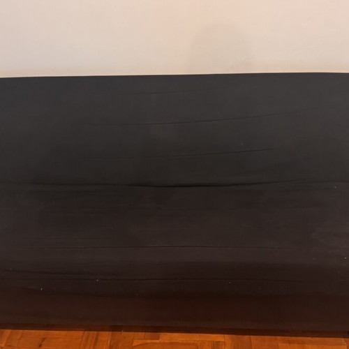 Sofa bed used with storage space