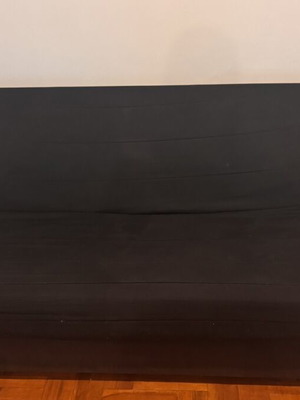 Sofa bed used with storage space