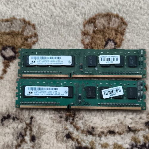 Desktop RAM used 2x2GB PC3 memory