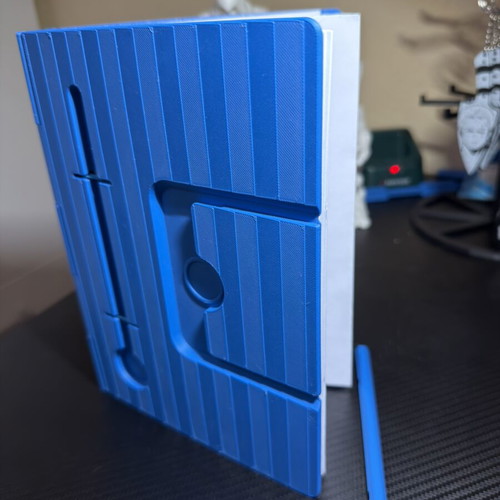 Infinite Notebook custom made with pen holder and refillable pages
